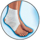 Abbildung: Futoro-Sprunggelenkbandage